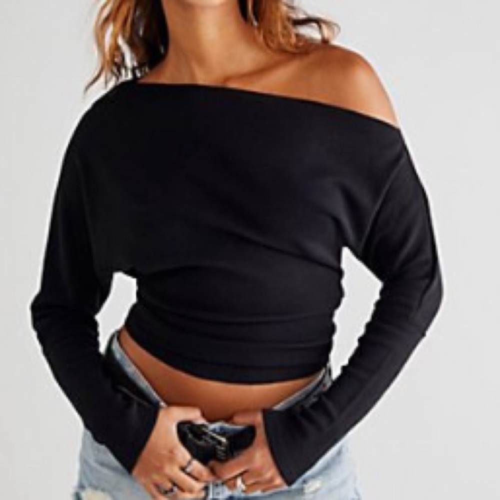 Free People. Fiji Thermal in Black